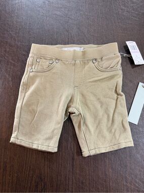 Tractr Toddler Stretch Knit Shorts in Tan Sz 6 NWT